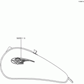 Схема вузла: Decals(en500-c4/c5) для Kawasaki EN500 Vulcan 500 LTD