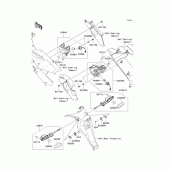 Схема вузла: Поворотники для Kawasaki EX400 Ninja 400R ABS