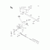 Схема вузла: Лапка гальма для Kawasaki EJ800 W800