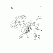 Схема вузла: Headlight(s) для Kawasaki ER650 ER-6N ABS