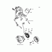 Схема узла: Генератор для Kawasaki KLE300 Versys-X 300 ABS