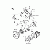 Схема вузла: Генератор для Kawasaki KLZ1000 Versys 1000 LT
