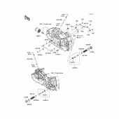 Схема вузла: Фільтр масляний для Kawasaki VN1700 Vulcan 1700 Nomad