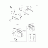 Схема вузла: Аксесуари для Kawasaki ZG1000 1000GTR