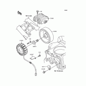 Схема вузла: Генератор для Kawasaki ZR750 ZR-7S