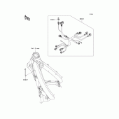 Схема вузла: Електроустаткування для Kawasaki KX450 KX450F