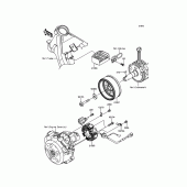 Схема узла: Генератор для Kawasaki KLX150 KLX150L
