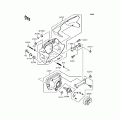 Схема узла: Фара для Kawasaki KLX250 KLX250