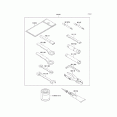 Схема вузла: Tool для Kawasaki KL650 KL650 Tengal