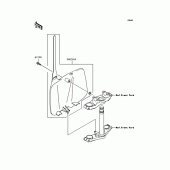 Схема вузла: Аксесуари для Kawasaki KLX110 KLX110