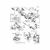 Схема узла: Электрооборудование для Kawasaki VN900 Vulcan 900 Classic LT
