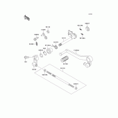 Схема узла: Переключатель передач для Kawasaki ZX900 Ninja ZX-9R