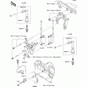 Схема узла: Ignition system для Kawasaki VN2000 VN2000 Classic