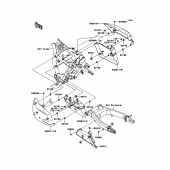 Схема узла: Side Covers/Chain Cover для Kawasaki VN1700 VN1700 Classic Tourer ABS