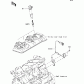 Схема вузла: Ignition system для Kawasaki ZX600 Ninja ZX-6R