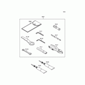 Схема узла: Инструмент для Kawasaki ZX600 Ninja ZX-6R