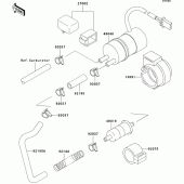 Схема вузла: Fuel pump для Kawasaki ZX600 ZZ-R600