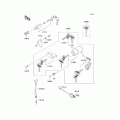 Схема вузла: Замок запалювання для Kawasaki VN800 Vulcan 800 Classic