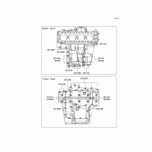 Схема вузла: Болти картера двигуна для Kawasaki ZG1400 Concours 14