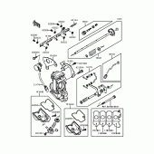 Схема вузла: Accelerator pump для Kawasaki ZX400 ZXR400R