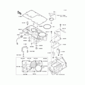Схема узла: Масляный поддон для Kawasaki ZX1200 ZZR1200