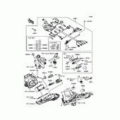 Схема вузла: Електроустаткування для Kawasaki ZR800 Z800
