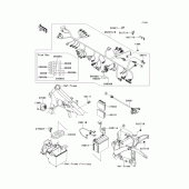 Схема узла: Электрооборудование для Kawasaki VN900 VN900 Classic