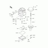 Схема вузла: Карбюратор parts(1/2) для Kawasaki EL250 Eliminator 250