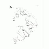 Схема узла: Decals(vn750-a18) для Kawasaki VN750 Vulcan 750