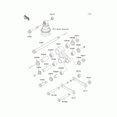 Схема вузла: Suspension для Kawasaki KLE500