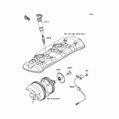 Схема вузла: Ignition System для Kawasaki KLZ1000 Versys 1000