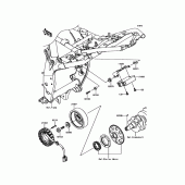 Схема вузла: Генератори для Kawasaki ZR800 Z800 ABS