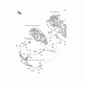 Схема вузла: Water pipe для Kawasaki VN1700 Vulcan 1700 Classic