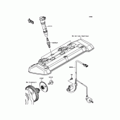 Схема вузла: Ignition System для Kawasaki ZR800 Z800