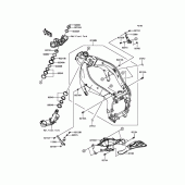 Схема вузла: Рама для Kawasaki ZX636 Ninja ZX-6R