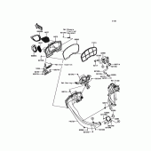 Схема узла: Воздушный фильтр для Kawasaki ZX1000 Ninja H2R