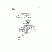 Схема узла: Oil Pan для Kawasaki ER650 ER-6N