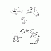 Схема вузла: Decals(Orange) для Kawasaki KLZ1000 Versys 1000