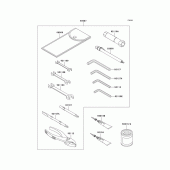 Схема вузла: Інструмент для Kawasaki VN1600 Vulcan 1600 Nomad
