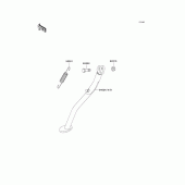 Схема вузла: Stand(s) для Kawasaki KLX300R