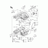Схема вузла: Картер двигуна для Kawasaki ZG1000 Concours