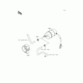 Схема вузла: Fuel pump для Kawasaki ZG1200 Voyager XII