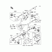 Схема узла: Поворотники для Kawasaki VN1700 VN1700 Classic Tourer ABS