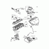 Схема вузла: N/A для Kawasaki ZX1000 Ninja H2