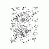Схема вузла: Картер двигуна для Kawasaki ZR800 Z800