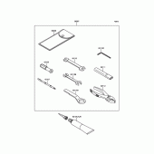 Схема вузла: Інструмент для Kawasaki KLZ1000 Versys 1000 LT