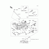 Схема вузла: Throttle для Kawasaki EX650 Ninja 650