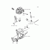 Схема вузла: Fuel Injection для Kawasaki KLX125 KLX125