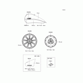 Схема вузла: Decals(ebony/gray)(cdf) для Kawasaki VN900 Vulcan 900 Custom