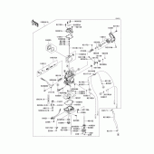 Схема вузла: Carburetor(1/4) для Kawasaki KX450 KX450F